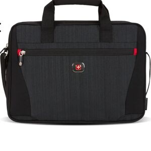 Wenger Carryall, Swiss‎ Army Knife Maker, Black Nylon Tote, Many Compartments